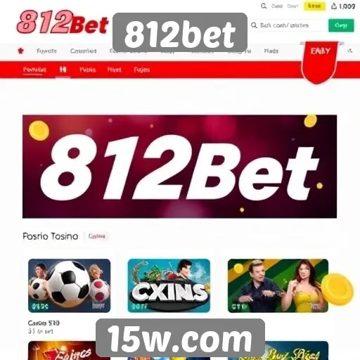Novidades e recursos no site 812bet